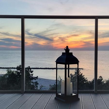Apartament Morskie Widoki Natural Baltic Darlowko Esterno foto