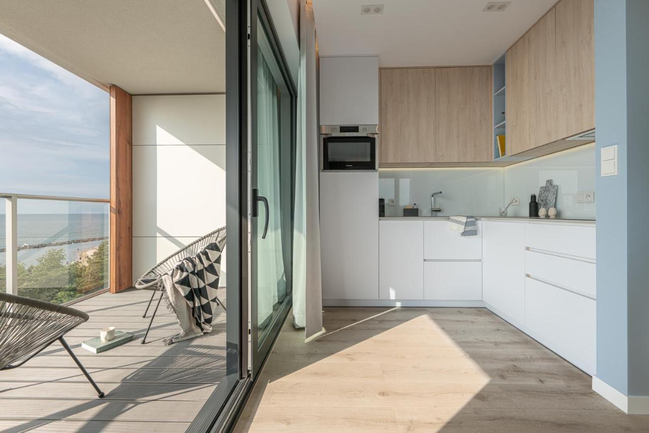 Apartament Morskie Widoki Natural Baltic Darlowko Esterno foto