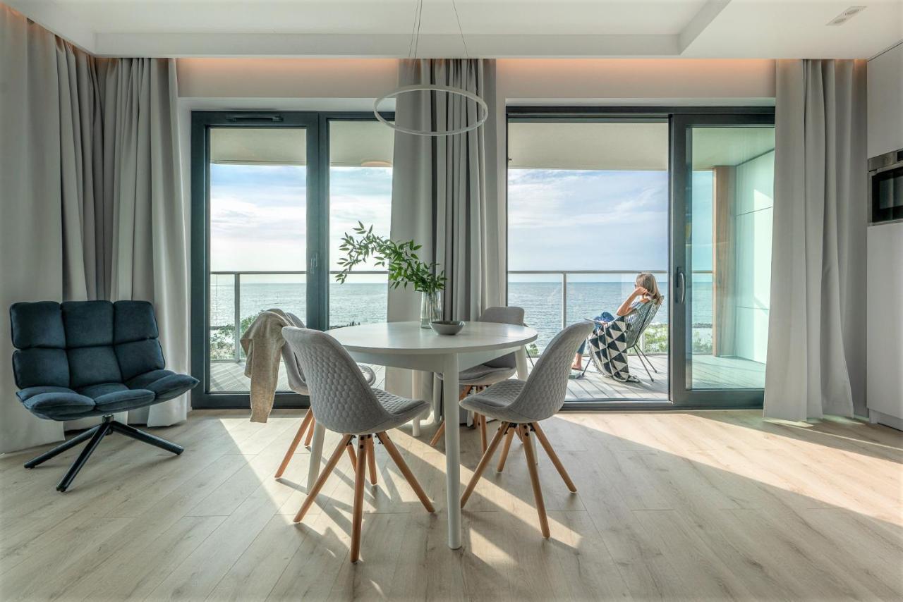 Apartament Morskie Widoki Natural Baltic Darlowko Esterno foto