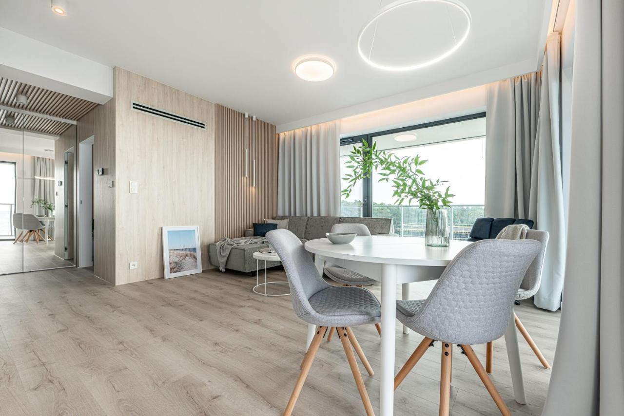 Apartament Morskie Widoki Natural Baltic Darlowko Esterno foto