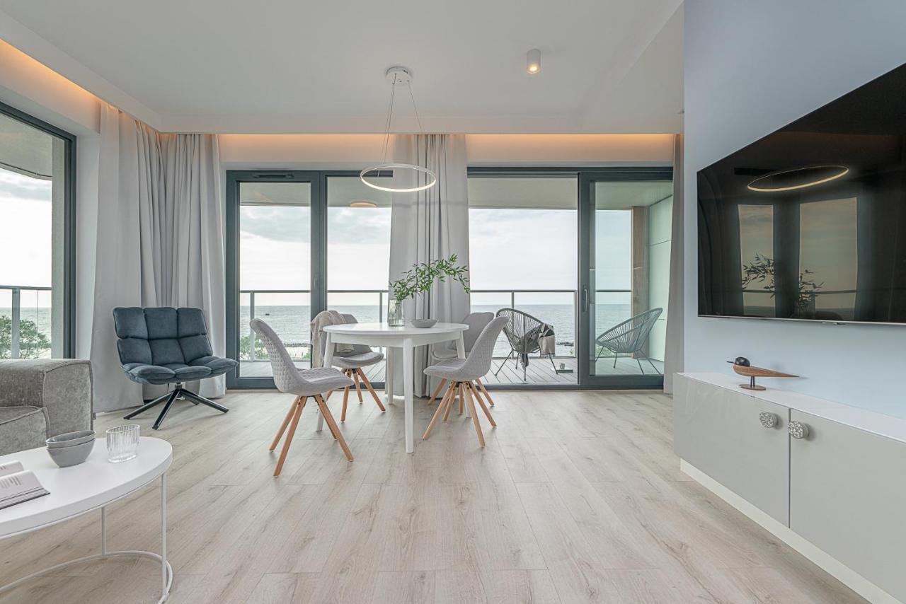 Apartament Morskie Widoki Natural Baltic Darlowko Esterno foto