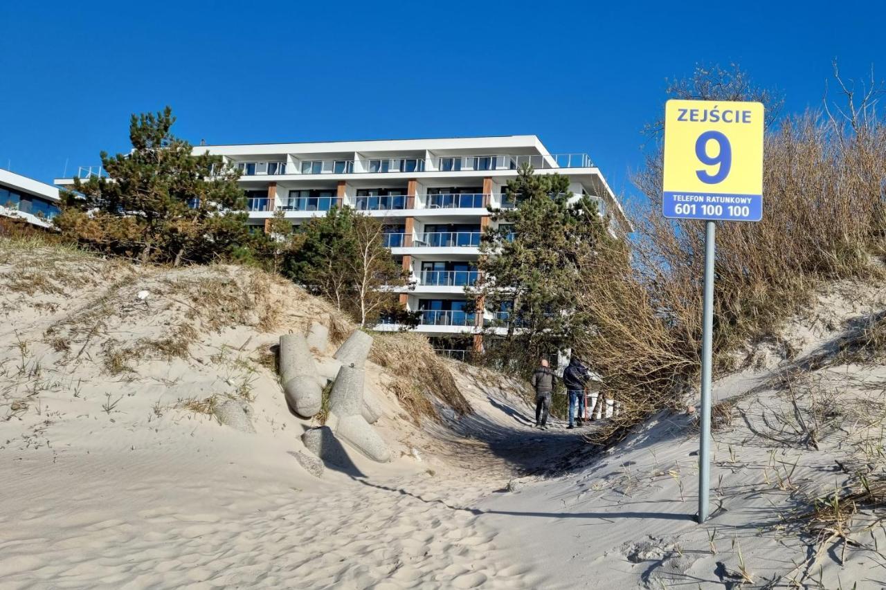 Apartament Morskie Widoki Natural Baltic Darlowko Esterno foto