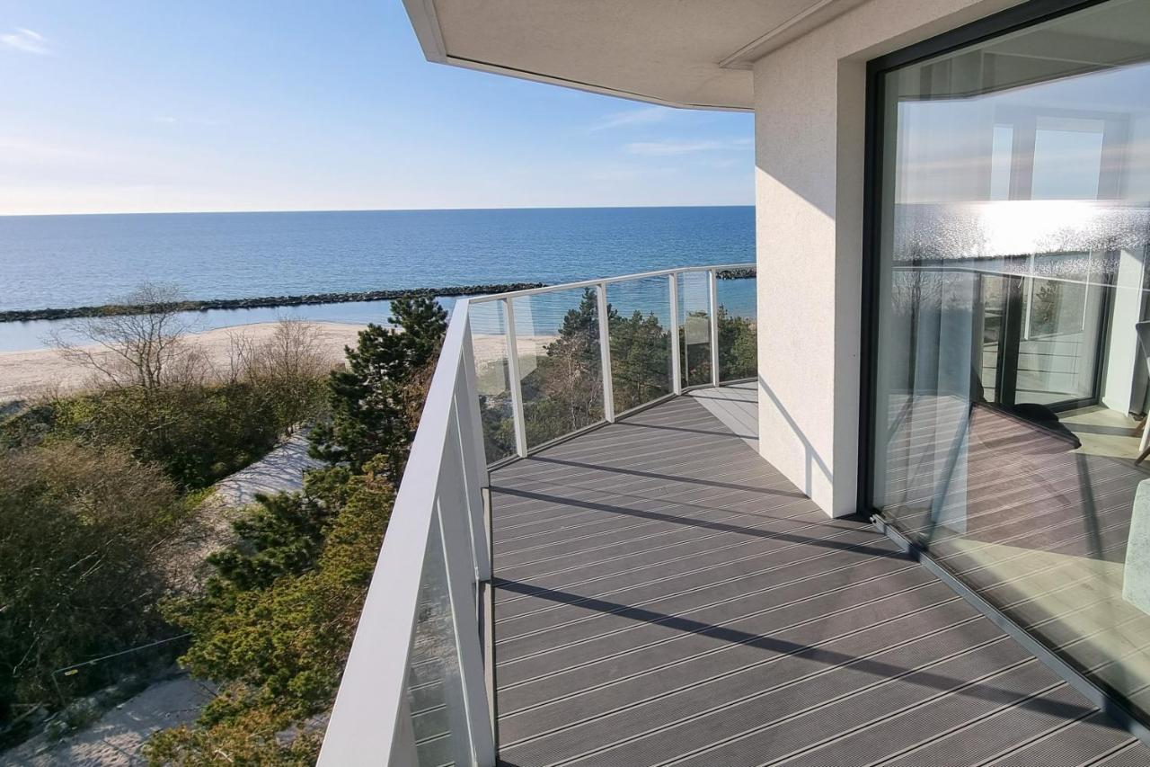 Apartament Morskie Widoki Natural Baltic Darlowko Esterno foto