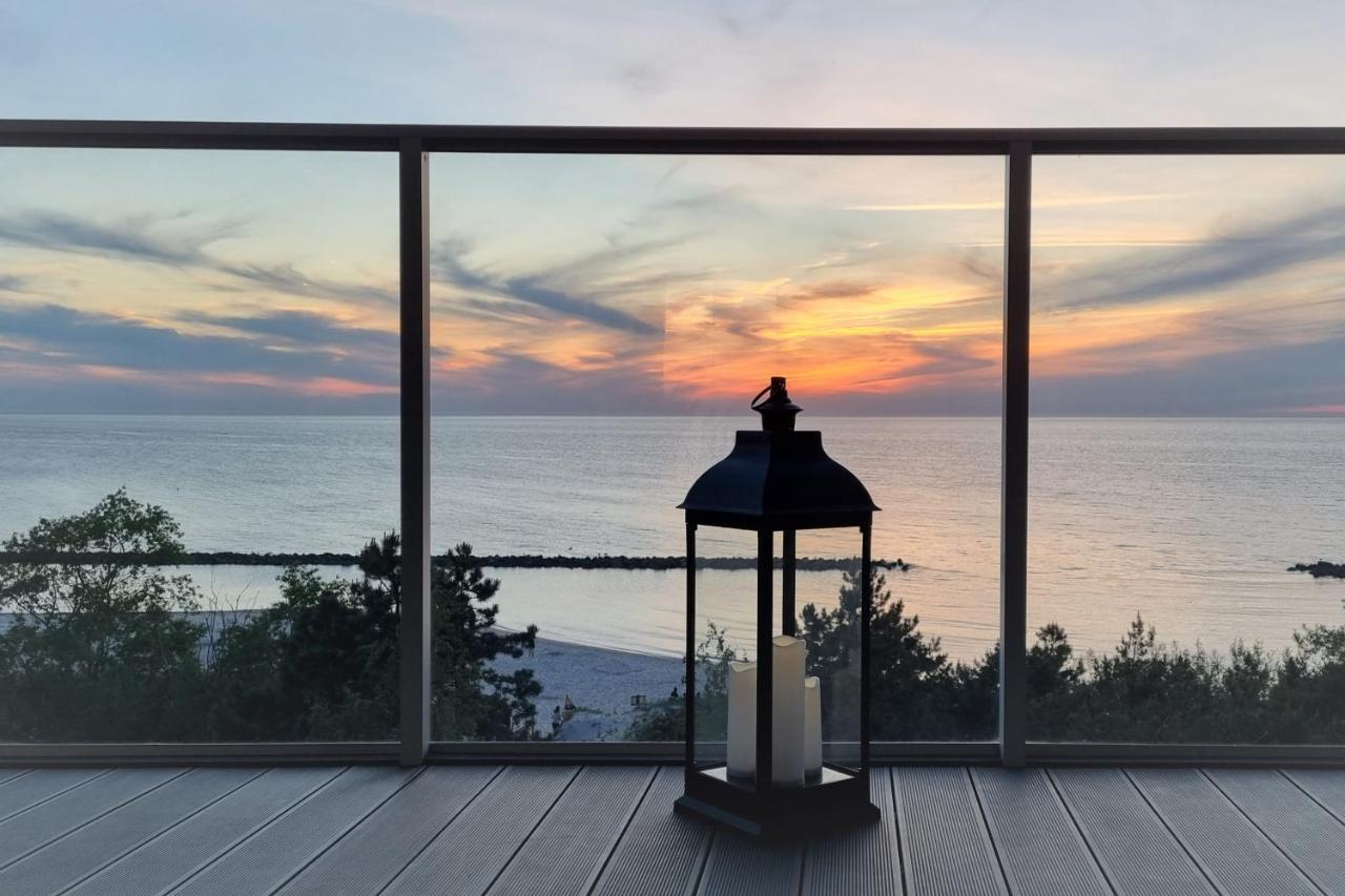 Apartament Morskie Widoki Natural Baltic Darlowko Esterno foto