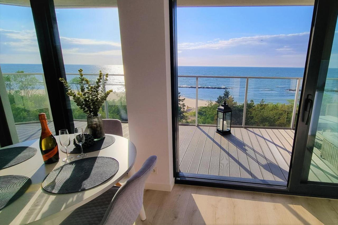 Apartament Morskie Widoki Natural Baltic Darlowko Esterno foto